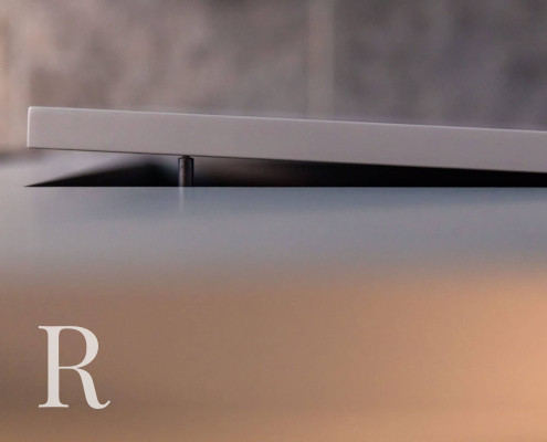 Cinewall met sfeerhaard en soundbar van Relaxury in Zwartsluis