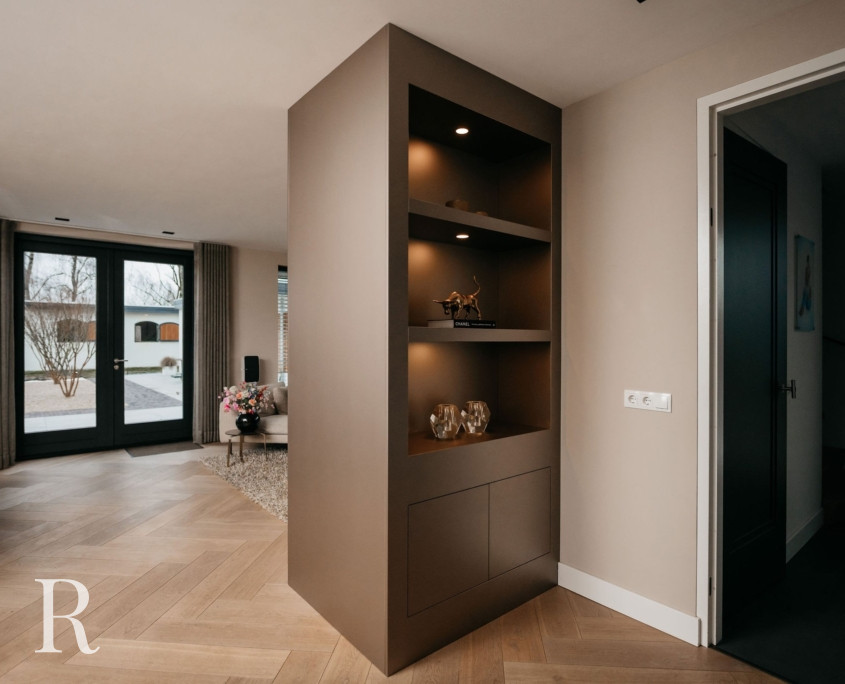 cinewall met spotjes