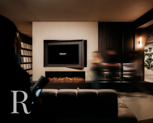 Draaibare cinewall - Art of Living Event