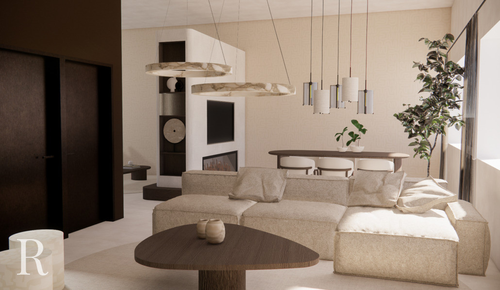 cinewall-grijs-met-kast-ombouw Grijze cinewall met kastombouw